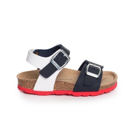 TOMMY HILFIGER EF00031113 - BLUE|WHITE  - ČEVLJI - Image 2