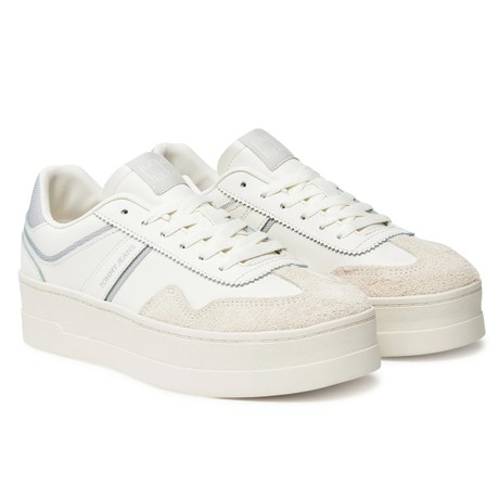 Туфли Tommy Jeans ivory/silver &mdash; фотографии 2