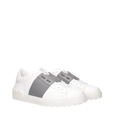 Pantofi Valentino Garavani bianco, grigio &mdash; poze 2