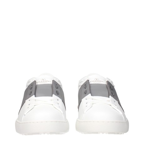 Pantofi Valentino Garavani bianco, grigio &mdash; poze 3