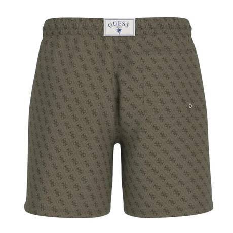 GUESS F5GT08 - 4G RUSTIC OLIVE AOP            - SWIMSUITS - Image 2