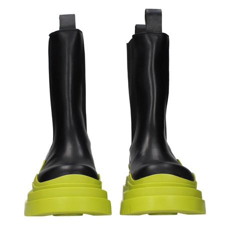 BOTTEGA VENETA F66245 - NERO, LIME - SHOES - Image 3