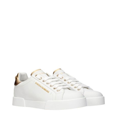 DOLCE&GABBANA F80307 - BIANCO, ORO - ZAPATOS - Image 2