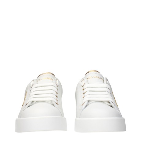 DOLCE&GABBANA F80307 - BIANCO, ORO - ZAPATOS - Image 3