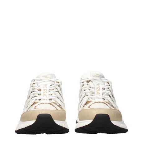 VERSACE F80865 - BIANCO, SABBIA CHIARO - ZAPATOS - Image 3