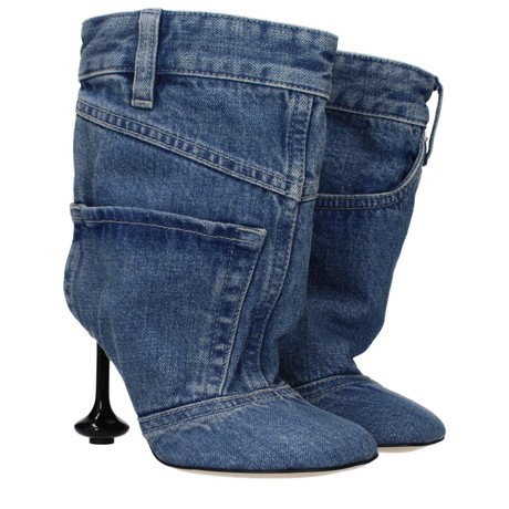 LOEWE F82547 - BLU, DENIM - ČEVLJI - Image 2