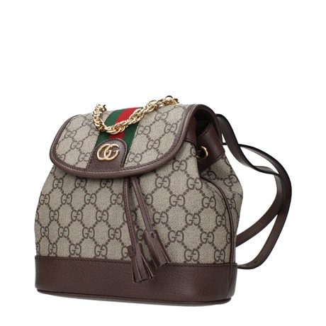 GUCCI F83606 - BEIGE, MARRONE - BAGS - Image 2