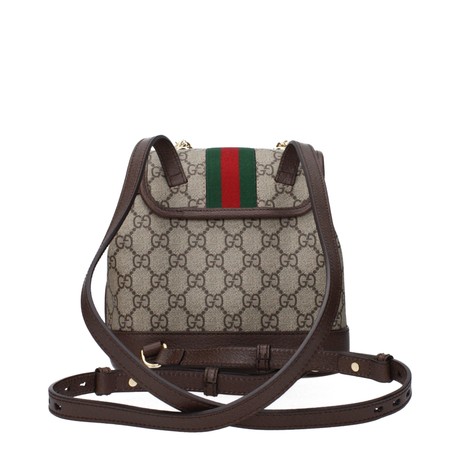 GUCCI F83606 - BEIGE, MARRONE - BAGS - Image 3