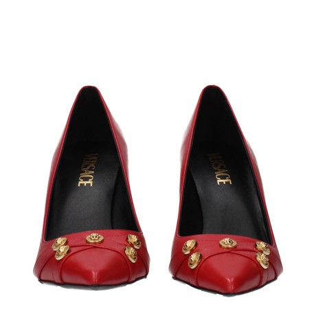 VERSACE F83776 - ROSSO, ROSSO SCURO - SHOES - Image 3