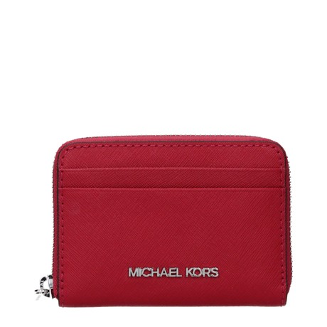 MICHAEL KORS F85081 - ROSSO, LAMPONE SCURO - SMALL LEATHER GOODS