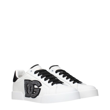 DOLCE&GABBANA F85165 - BIANCO, NERO - CHAUSSURES - Image 2