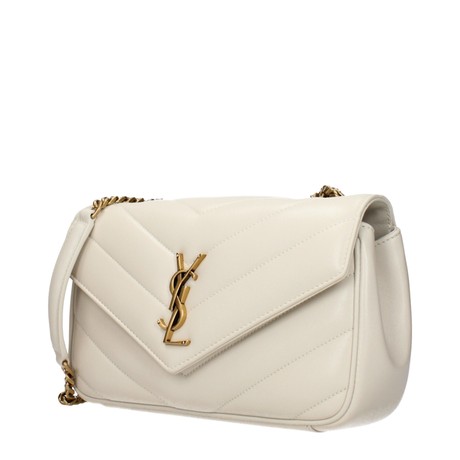 Sacs Saint Laurent bianco, burro &mdash; photo 2