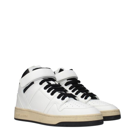 SAINT LAURENT F85450 - BIANCO, NERO - ZAPATOS - Image 2
