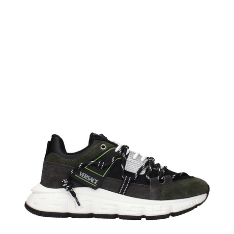 VERSACE F85713 - GRIGIO, VERDE MILITARE - SHOES