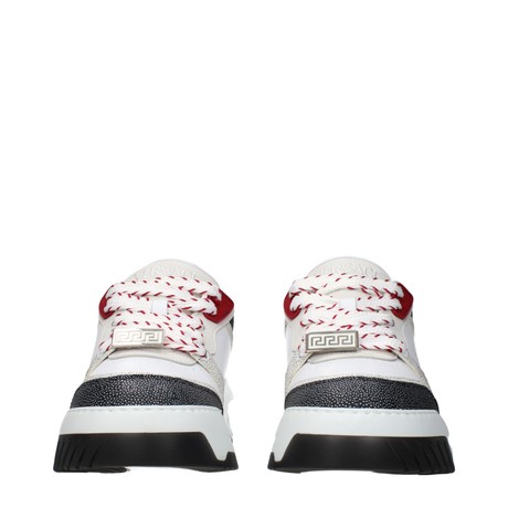 VERSACE F85718 - BIANCO, NERO - SHOES - Image 3