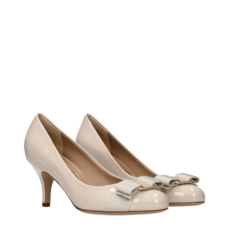 SALVATORE FERRAGAMO F85769 - BEIGE, OSSO - ZAPATOS - Image 2