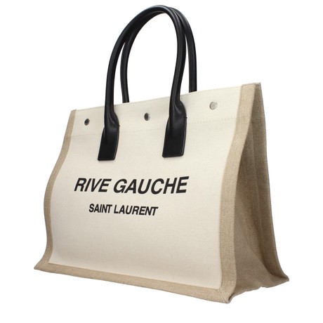 SAINT LAURENT F85837 - BEIGE, NERO - BAGS - Image 2