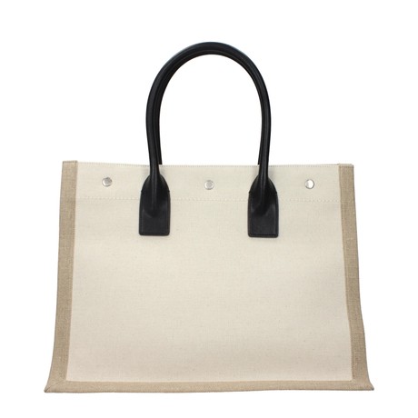 SAINT LAURENT F85837 - BEIGE, NERO - BAGS - Image 3