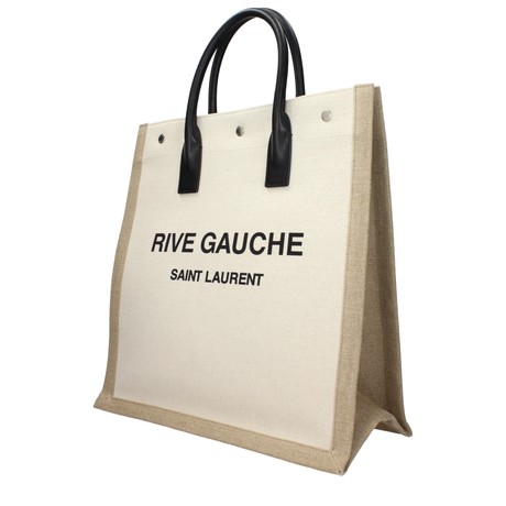 SAINT LAURENT F85838 - BEIGE, NERO - BAGS - Image 2