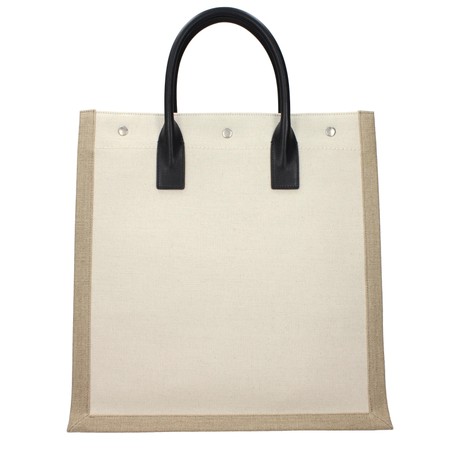 SAINT LAURENT F85838 - BEIGE, NERO - BAGS - Image 3