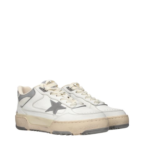 GOLDEN GOOSE F85978 - BIANCO, BIANCO SPORCO - SHOES - Image 2