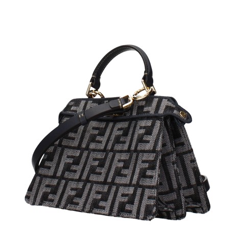 FENDI F85985 - NERO, BLU SCURO - BAGS - Image 2