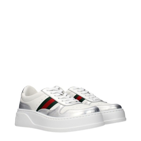 GUCCI F85999 - BIANCO, ARGENTO - SHOES - Image 2