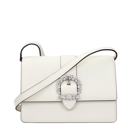 JIMMY CHOO F86358 - BIANCO, LATTE - SÁČKY
