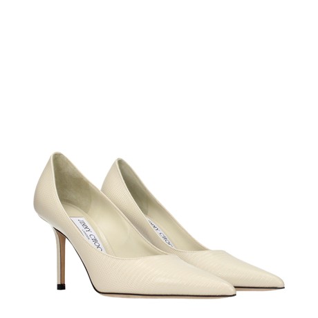 JIMMY CHOO F86372 - BEIGE, BAMBù - SHOES - Image 2