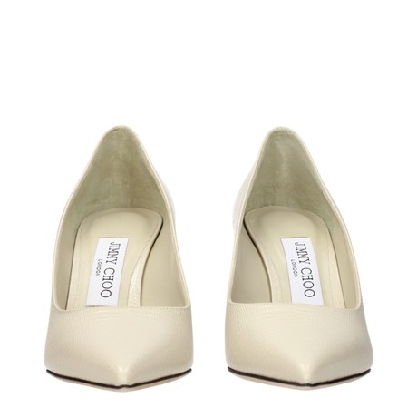 JIMMY CHOO F86372 - BEIGE, BAMBù - SHOES - Image 3