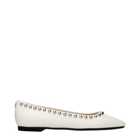 JIMMY CHOO F86382 - BIANCO, LATTE - SHOES