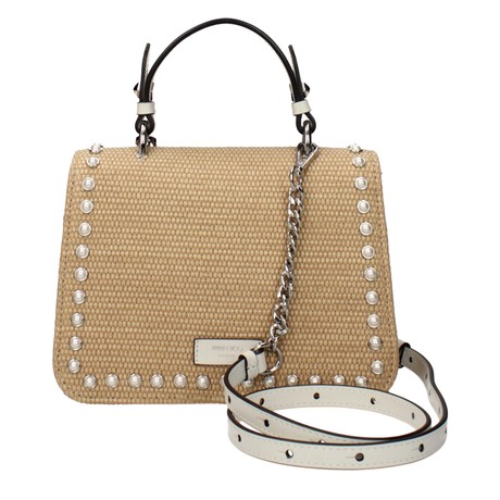 JIMMY CHOO F86412 - BEIGE, BIANCO - BAGS - Image 3
