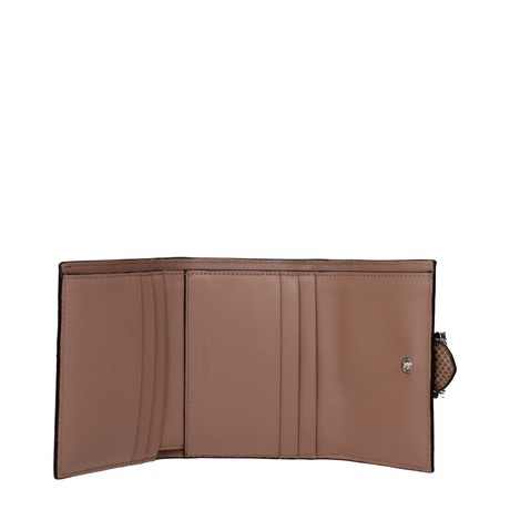 JIMMY CHOO F86423 - BEIGE, ROSA POLVERE - KLEINLEDERWAREN - Image 3