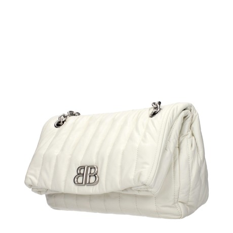 BALENCIAGA F86460 - BIANCO, BIANCO SPORCO - POSETE - Image 2