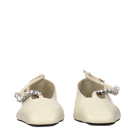 JIL SANDER F86473 - BEIGE, GESSO - SCHUHE - Image 3