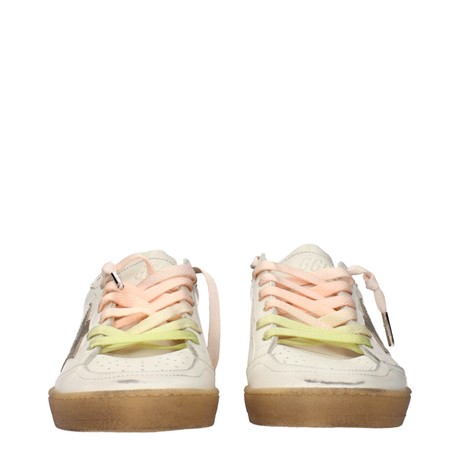 GOLDEN GOOSE F86482 - BEIGE, PLATINO METALLIZZATO - SCARPE - Image 3