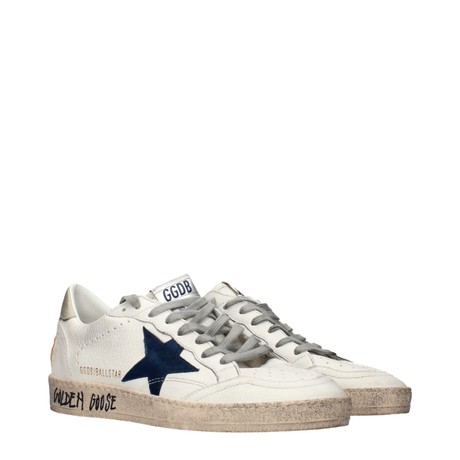 GOLDEN GOOSE F86487 - BIANCO, BLU - ZAPATOS - Image 2