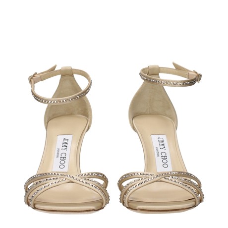JIMMY CHOO F86618 - BEIGE, MIELE - SHOES - Image 3