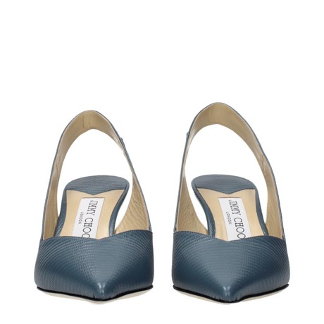 JIMMY CHOO F86622 - BLU, BLU CREPUSCOLO - SHOES - Image 3