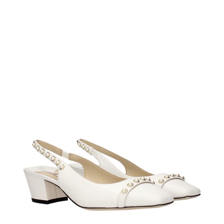 JIMMY CHOO F86623 - BIANCO, LATTE - SHOES - Image 2