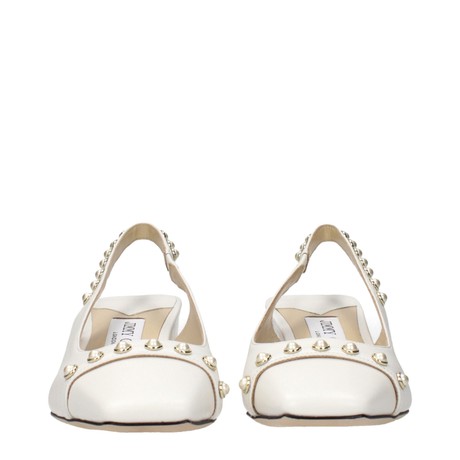 JIMMY CHOO F86623 - BIANCO, LATTE - SHOES - Image 3