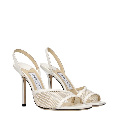 JIMMY CHOO F86630 - BIANCO, LATTE - SHOES - Image 2