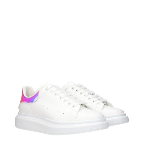 ALEXANDER MCQUEEN F86695 - BIANCO, ROSA METALLIZZATO - ZAPATOS - Image 2