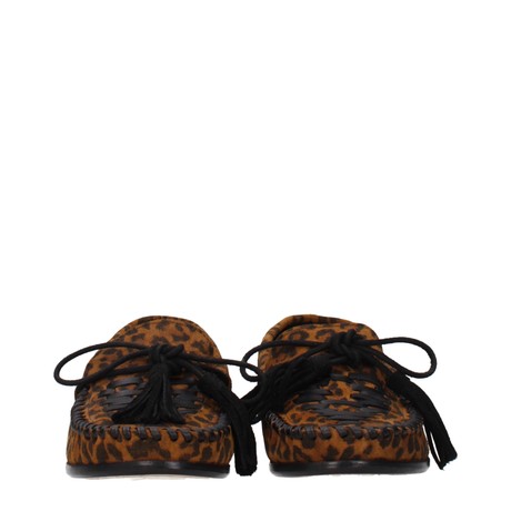 ISABEL MARANT F86703 - MARRONE, NERO - ТУФЛИ - Image 3