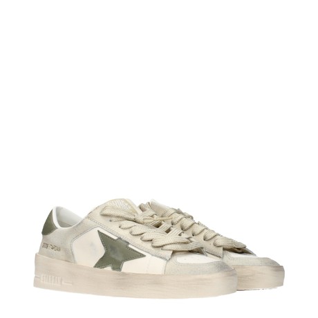 GOLDEN GOOSE F86789 - BEIGE, PLATINO - SHOES - Image 2