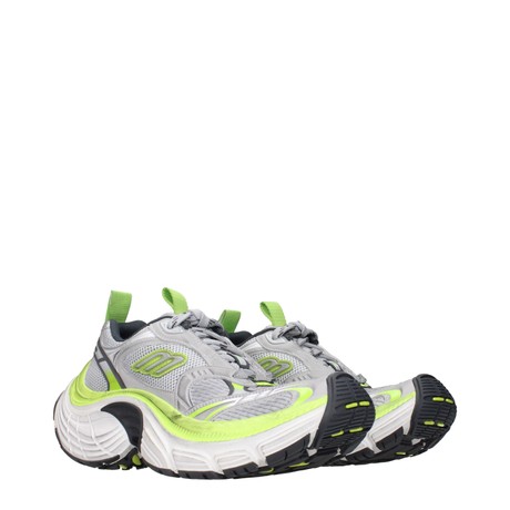 BALENCIAGA F86900 - GRIGIO, VERDE FLUO - SHOES - Image 2