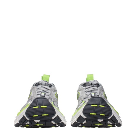 BALENCIAGA F86900 - GRIGIO, VERDE FLUO - SHOES - Image 3