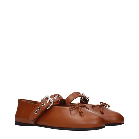 MIU MIU F86903 - MARRONE, COGNAC - SCARPE - Image 2
