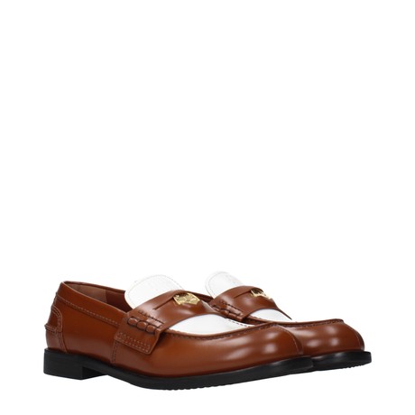 MIU MIU F86909 - MARRONE, BIANCO - SCARPE - Image 2