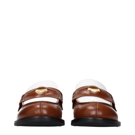 MIU MIU F86909 - MARRONE, BIANCO - SCARPE - Image 3